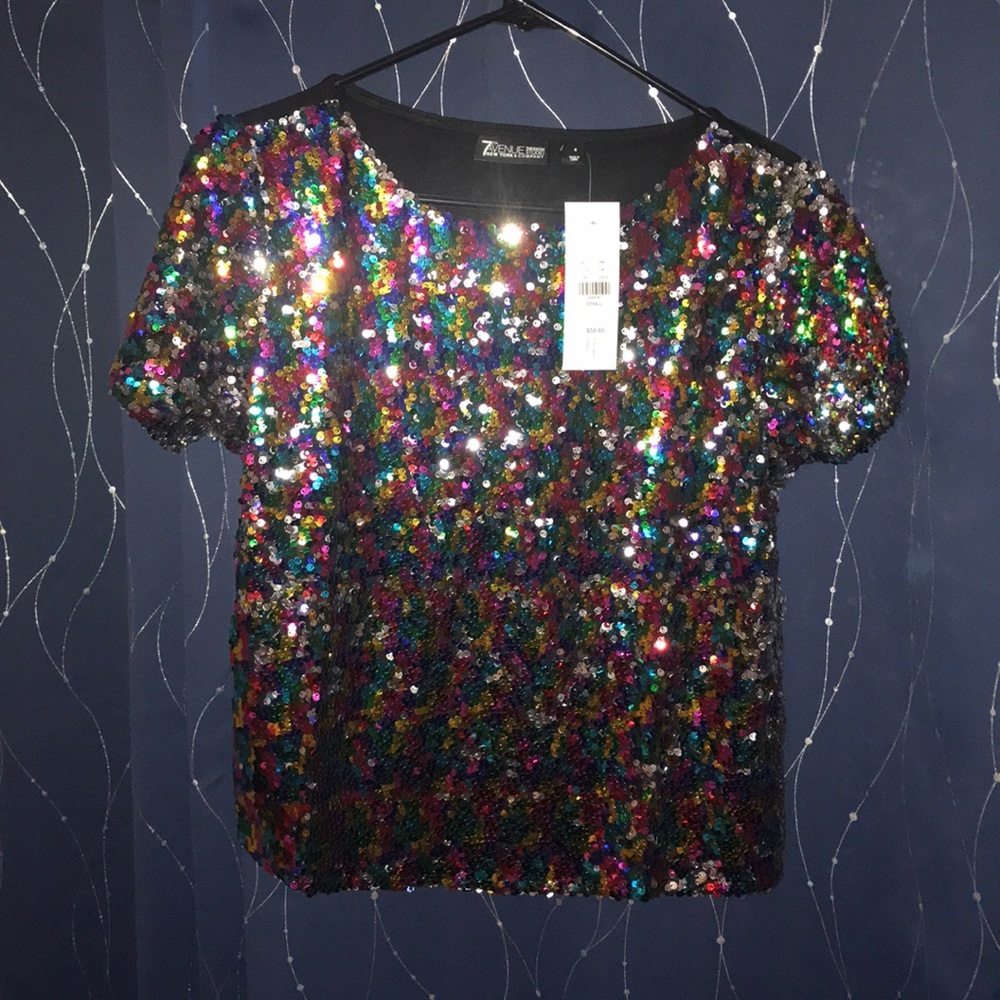 Sequin Tee 🆕 - Picture 3 of 3